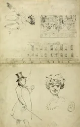 Karikaturen von Oscar Wilde, 1882-84